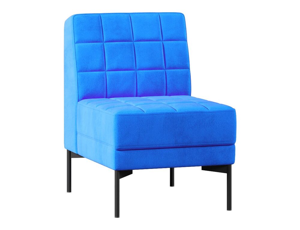 Секция без подлокотников одноместный