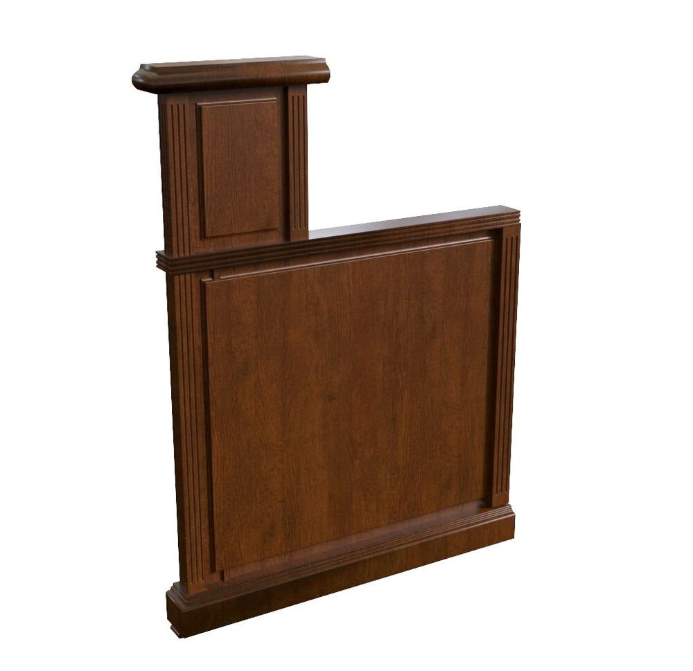 Боковая панель для ресепшн левая