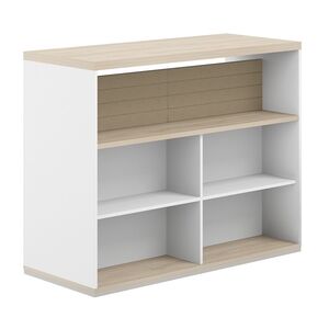 Стеллаж-комбо 2-стор. 1638 с топом, с экраном тканевым низким