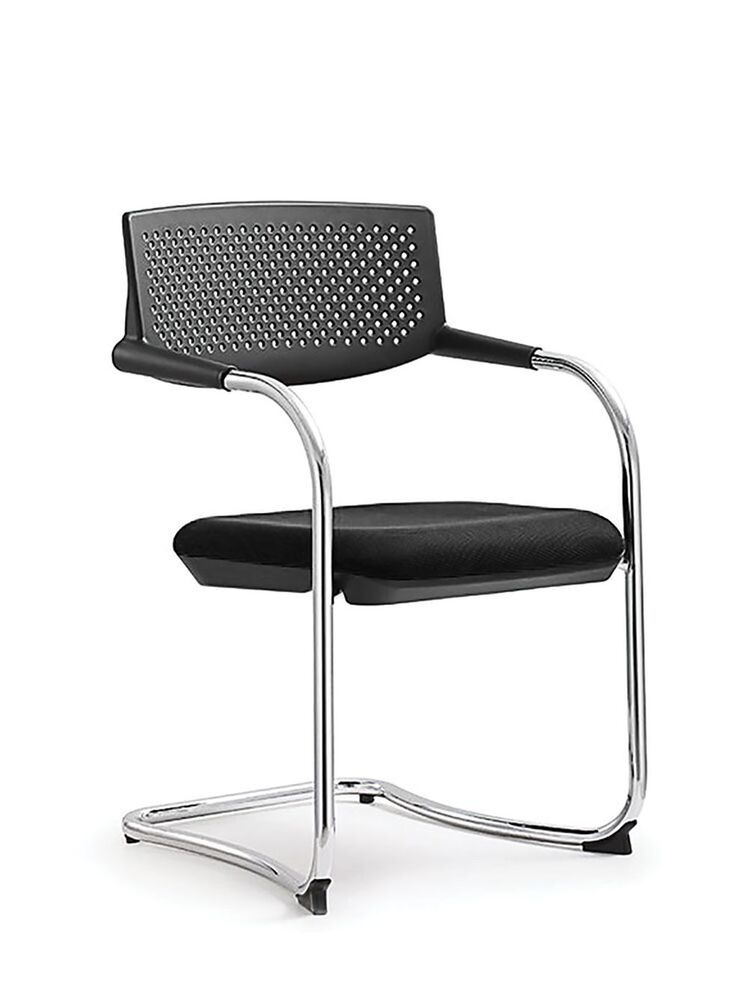 Кресло для посетителя Visavi black CF