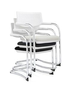 Кресло для посетителя Visavi white CF