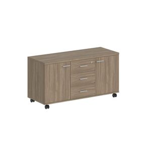 Тумба сервисная с 3 ящ., с замком, 2 фасадами