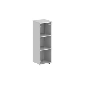 Шкаф средний, 1 дв., со стеклом з.ст ЛДСП