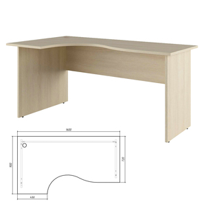 Стол эргономичный левый