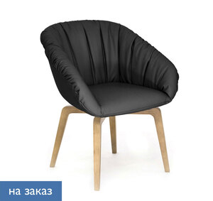 ALMA W SOFT Кресло посетителя, дер