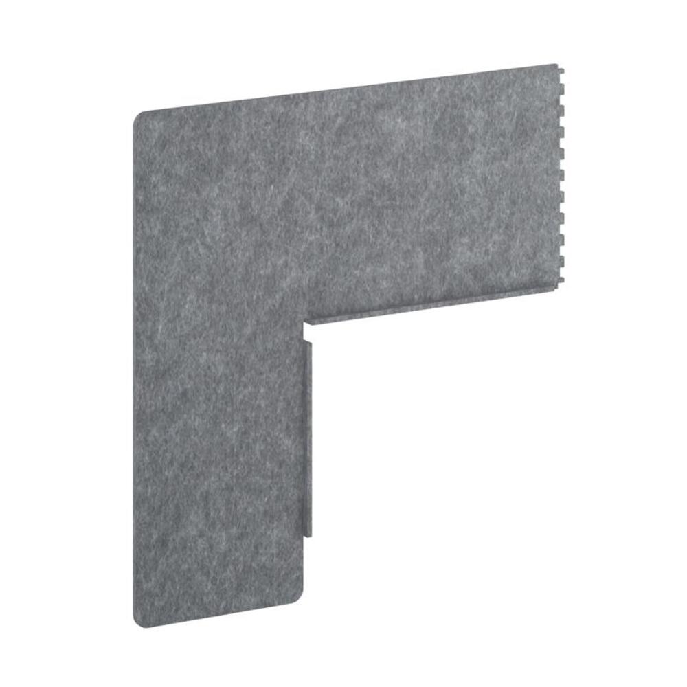 AcustiX Боковая панель-ширма для стола глубиной 600мм H=500