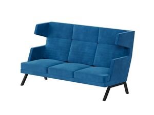 Диван трёхместный высокий