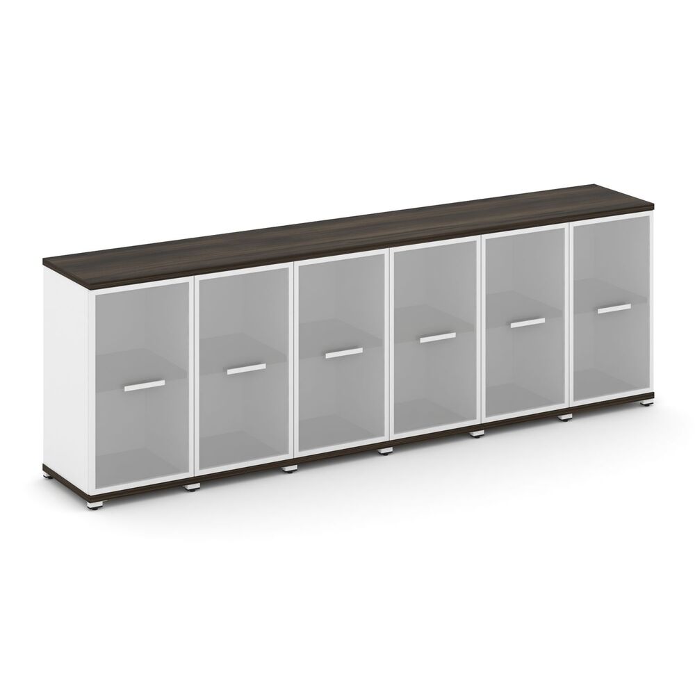 Шкаф шесть узких секций, 2 ниши