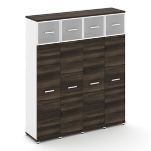 Шкаф четыре узкие секции, 5 ниш