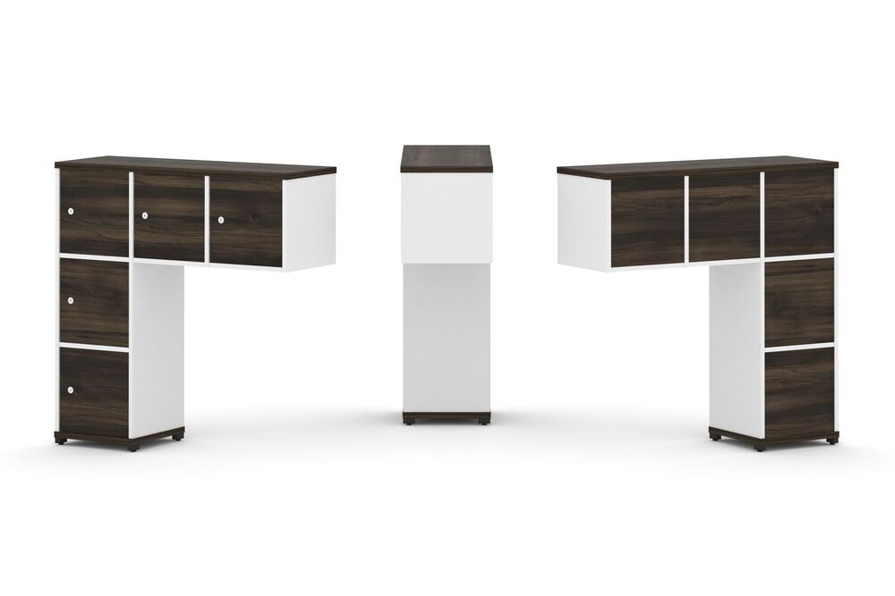 Надставка низкая + (Задняя стенка - 5 шт) + (Распашной фасад - 5 шт)