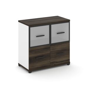 Шкаф одна широкая секция, 2 ниши