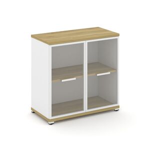 Шкаф одна широкая секция, 2 ниши