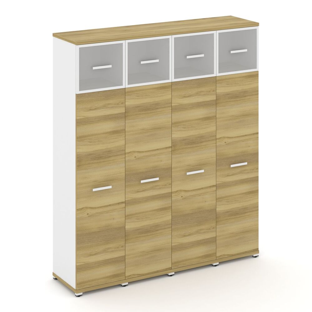 Шкаф четыре узкие секции, 5 ниш