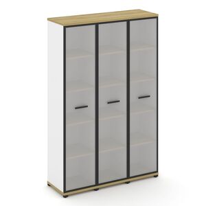 Шкаф три узкие секции, 5 ниш