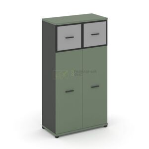 Шкаф одна широкая секция, 4 ниши