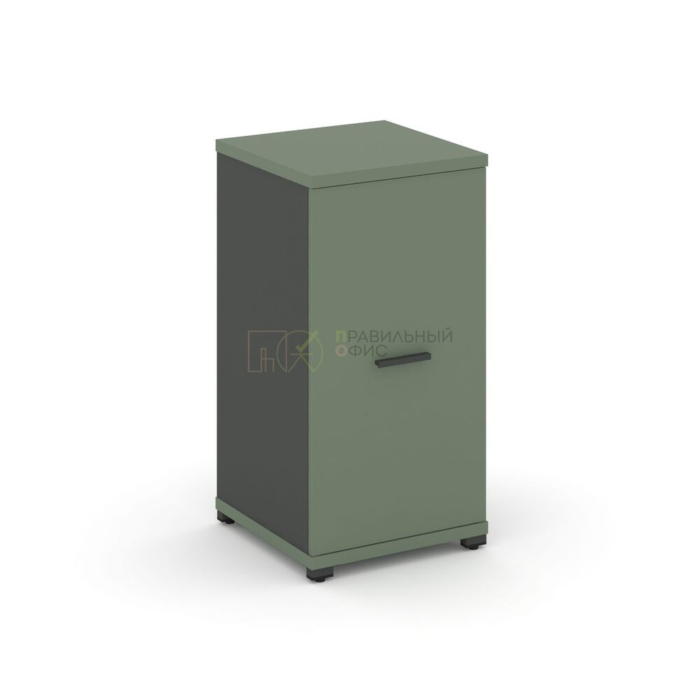 Шкаф одна узкая секция, 2 ниши