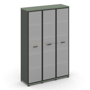 Шкаф три узкие секции, 5 ниш