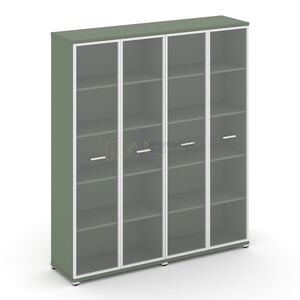 Шкаф две широкие секции, 5 ниш