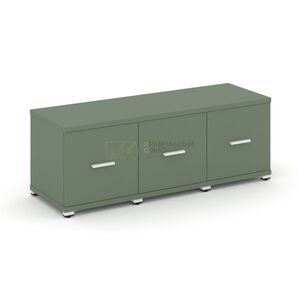 Шкаф три узкие секции, 1 ниша