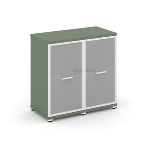 Шкаф две узкие секции, 2 ниши