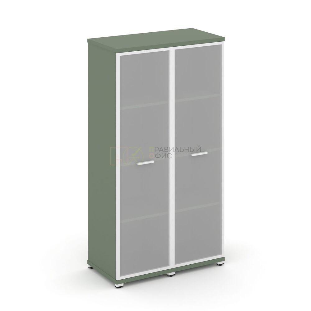 Шкаф две узкие секции, 4 ниши