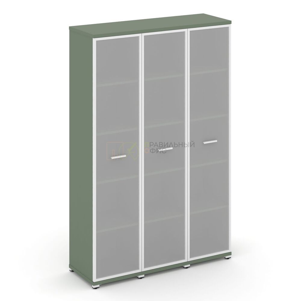 Шкаф три узкие секции, 5 ниш