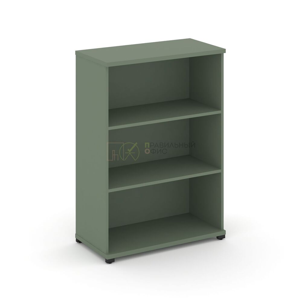 Стеллаж одна широкая секция, 3 ниши