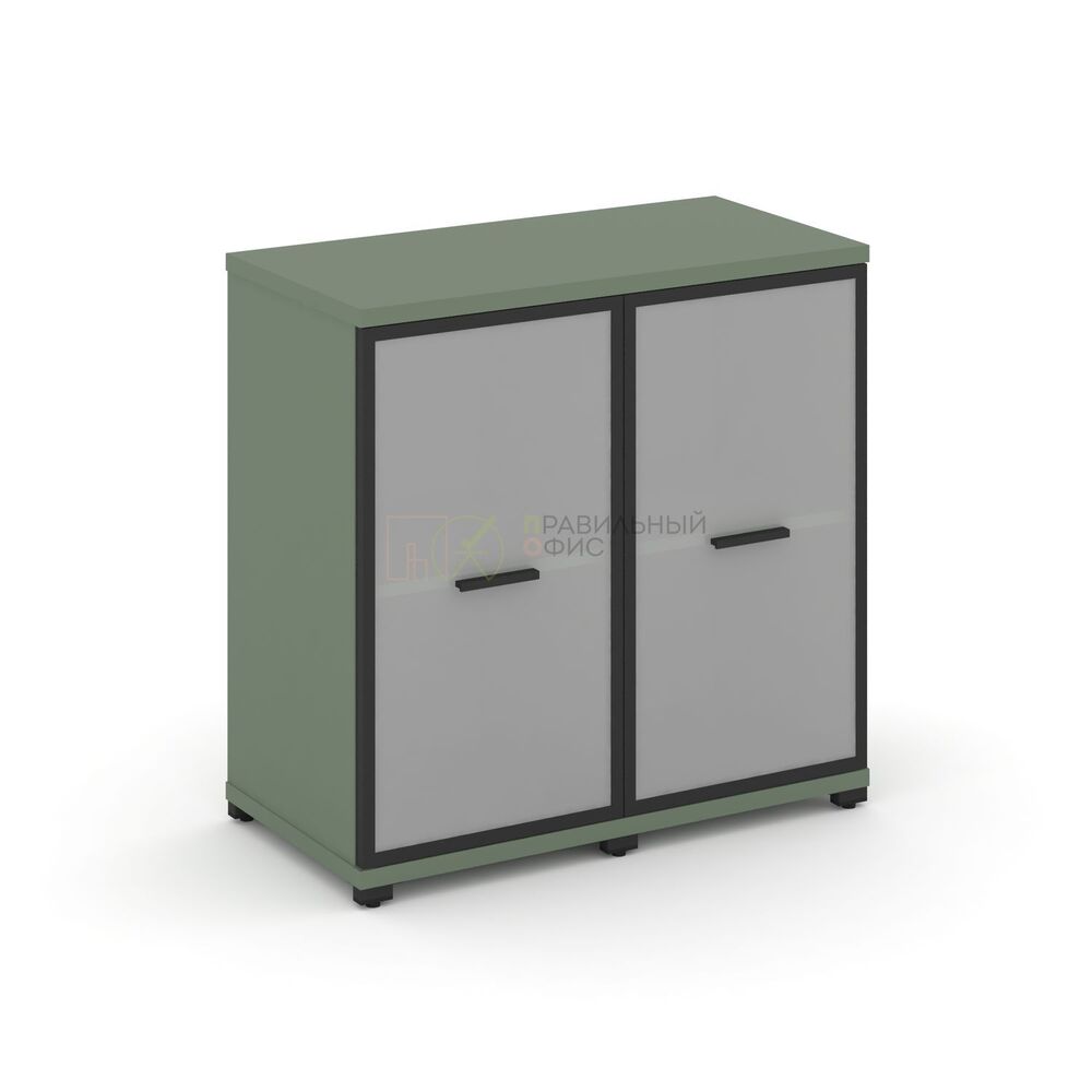 Шкаф две узкие секции, 2 ниши