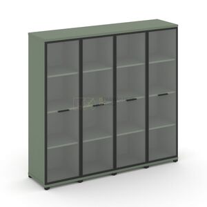 Шкаф четыре узкие секции, 4 ниши