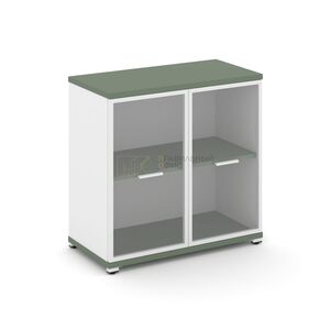 Шкаф одна широкая секция, 2 ниши