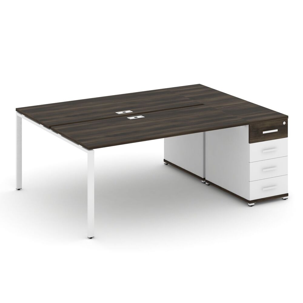 Рабочая станция с одной опорной тумбой