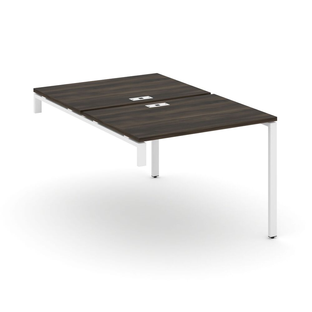 Двойной стол надставка на опорную тумбу