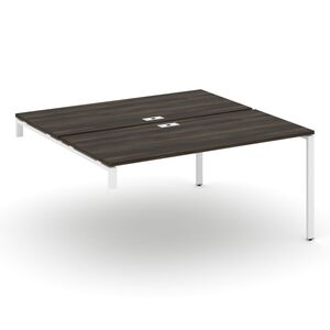 Двойной стол надставка на опорную тумбу