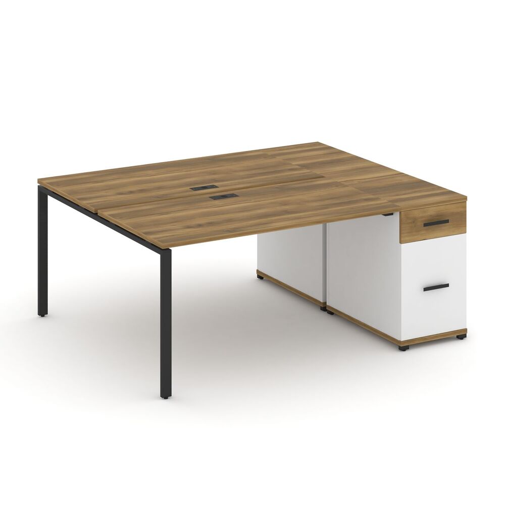 Рабочая станция с одной опорной тумбой