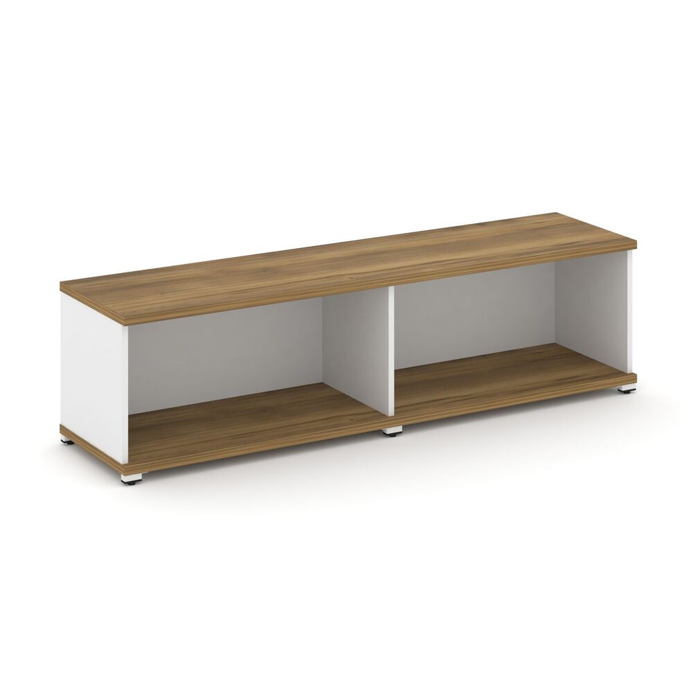 Стеллаж две широкие секции, 1 ниша