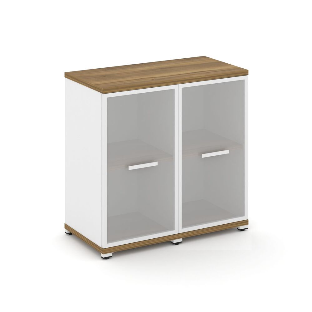 Шкаф две узкие секции, 2 ниши