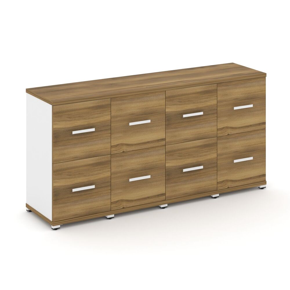 Шкаф четыре узкие секции, 2 ниши