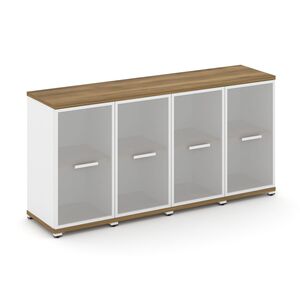 Шкаф четыре узкие секции, 2 ниши