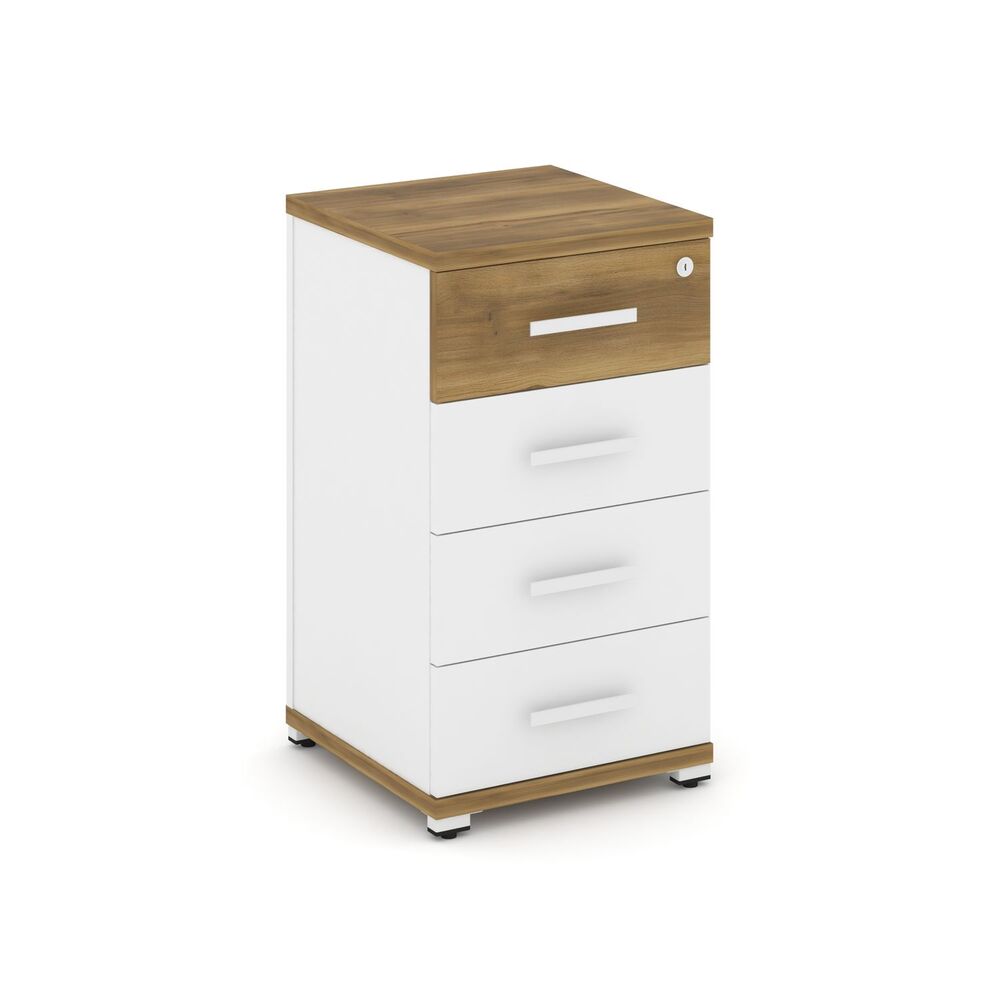 Тумба опорная/приставная 4 ящика