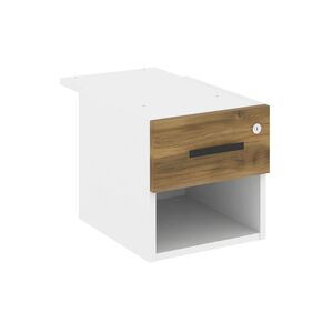 Тумба с одной открытой нишей и одним ящиком