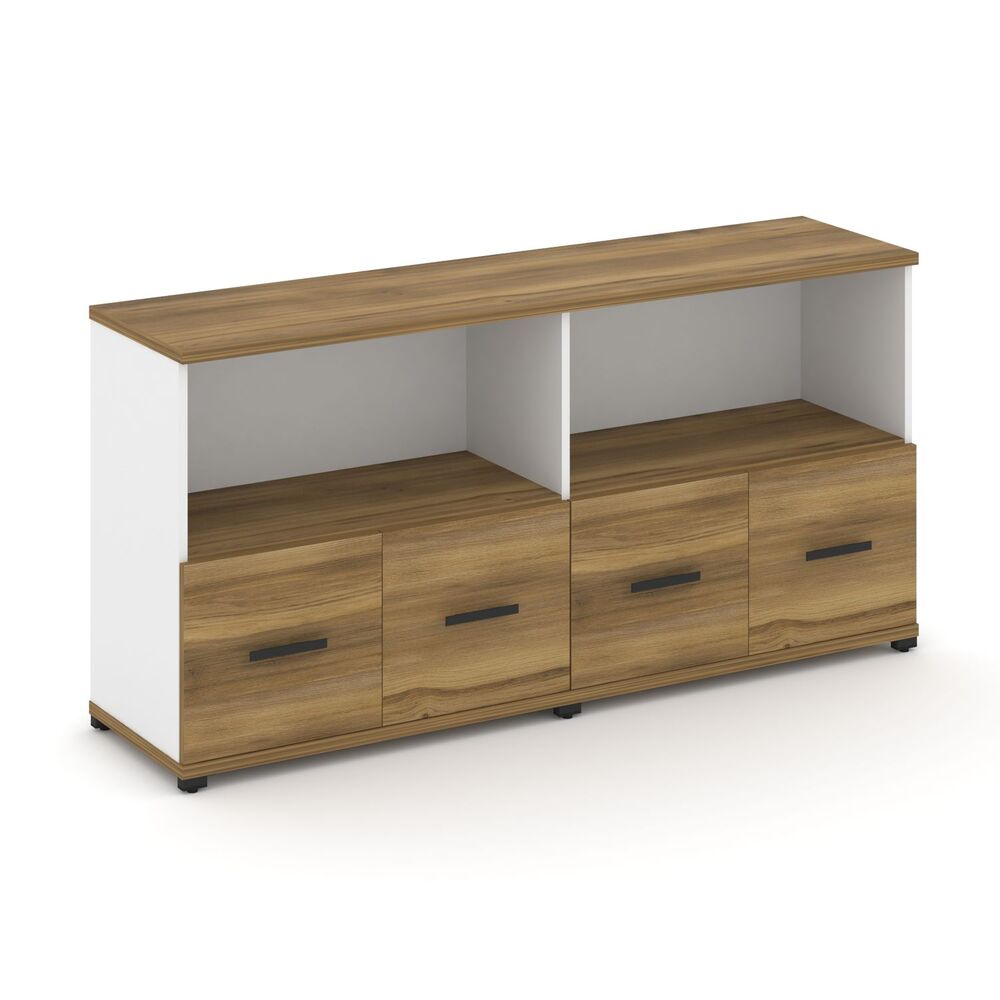 Шкаф две широкие секции, 2 ниши