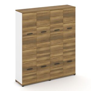 Шкаф две широкие секции, 5 ниш