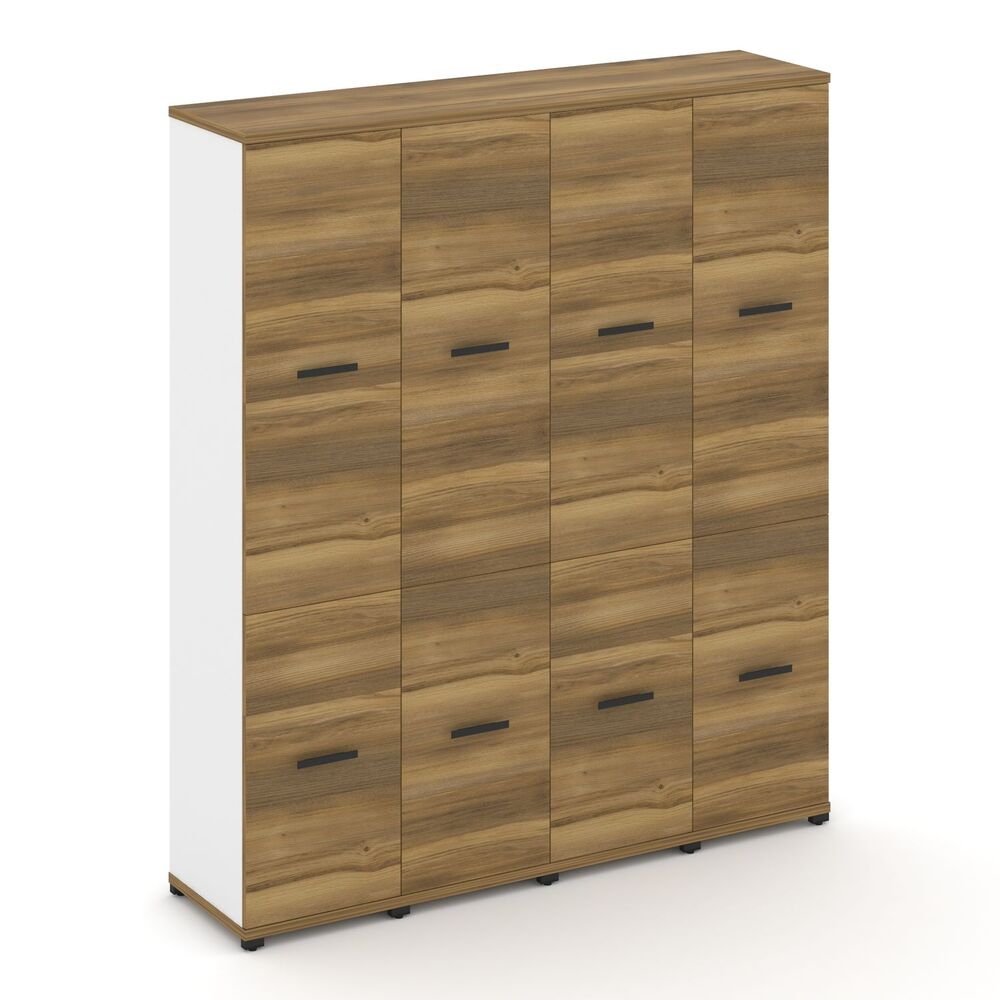 Шкаф четыре узкие секции, 5 ниш