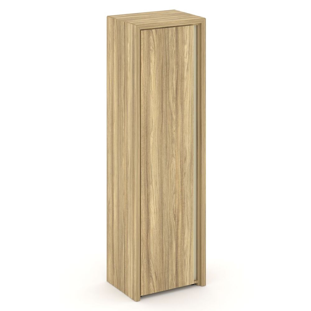 Шкаф высокий узкий левый (высокий фасад ЛДСП)