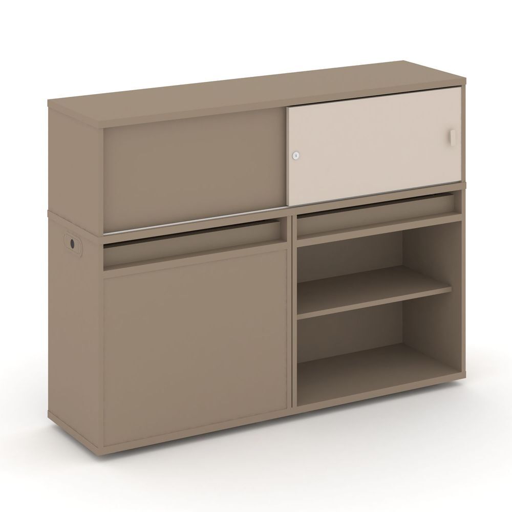 Набор №13. Тумба двойная+низкая надставка