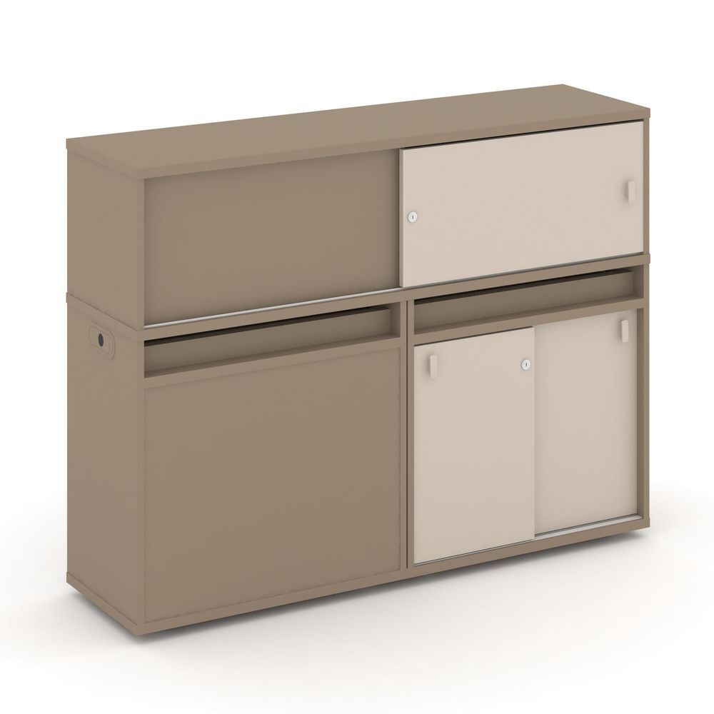 Набор №21. Тумба двойная+низкая надставка