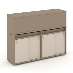 Набор №6. Тумба двойная+низкая надставка