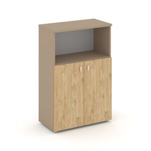 Шкаф средний широкий (2 низких фасада ЛДСП)