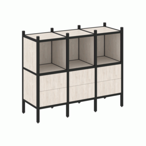 Прямой стеллаж наборный