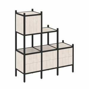 Прямой стеллаж наборный